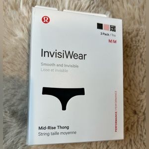 Lululemon thong underwear 3 pack